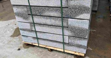 黑河芙蓉白路牙石，马路牙子