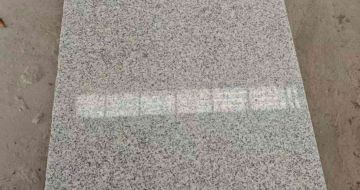 黑河芝麻白光面毛板