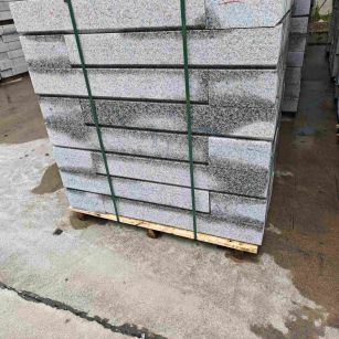 黑河芙蓉白路牙石，马路牙子