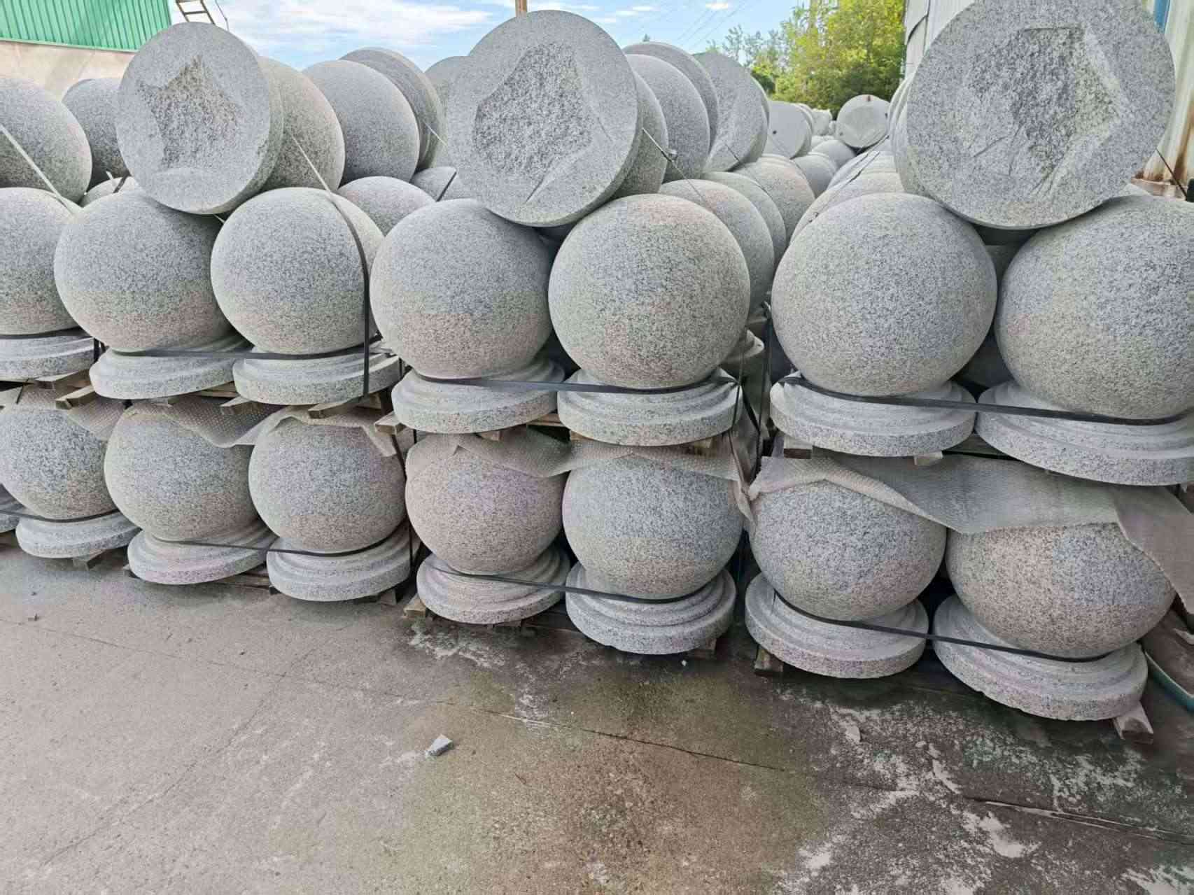 黑河圆球石球挡车球