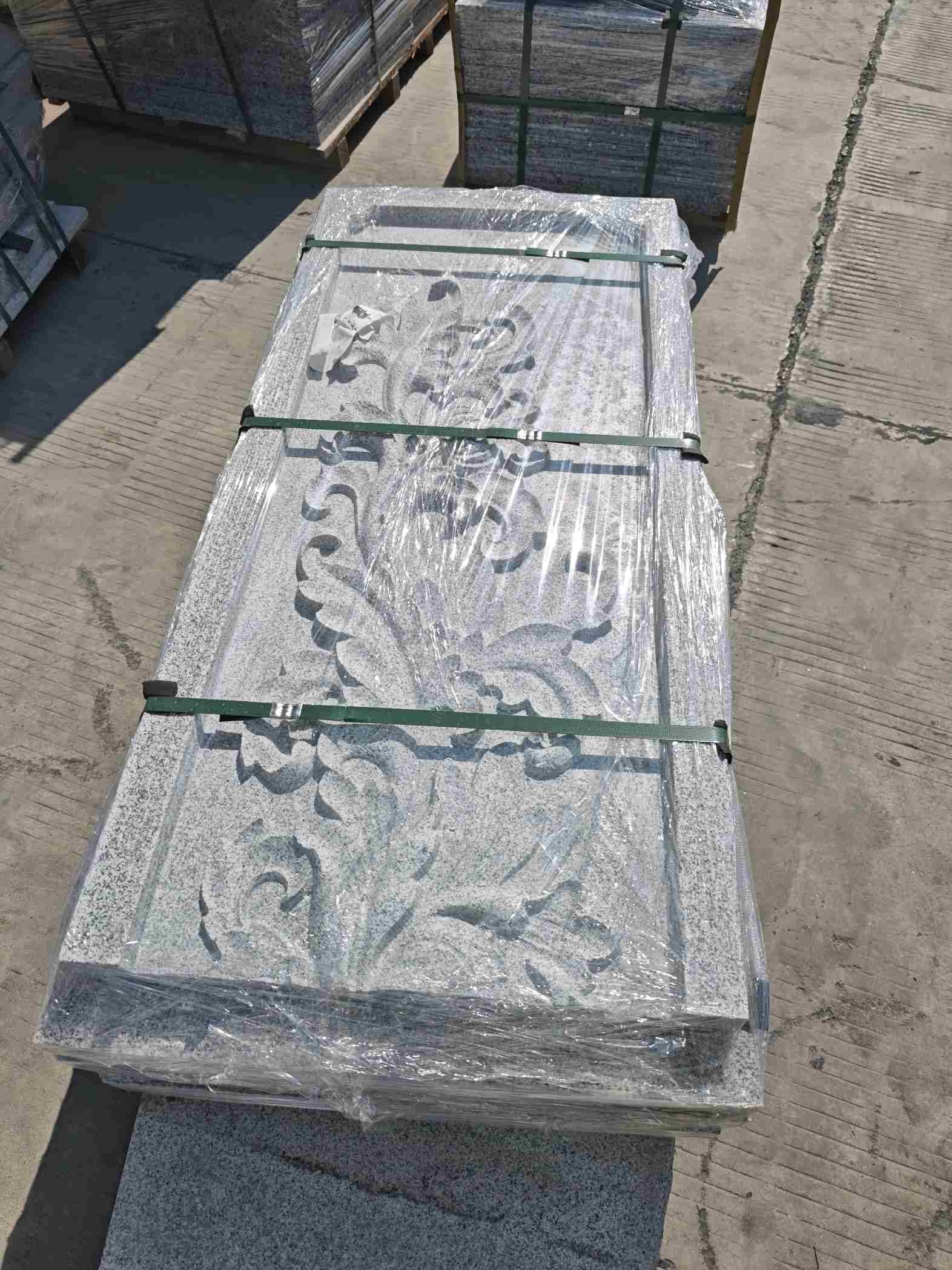 黑河芝麻白别墅外墙雕刻版