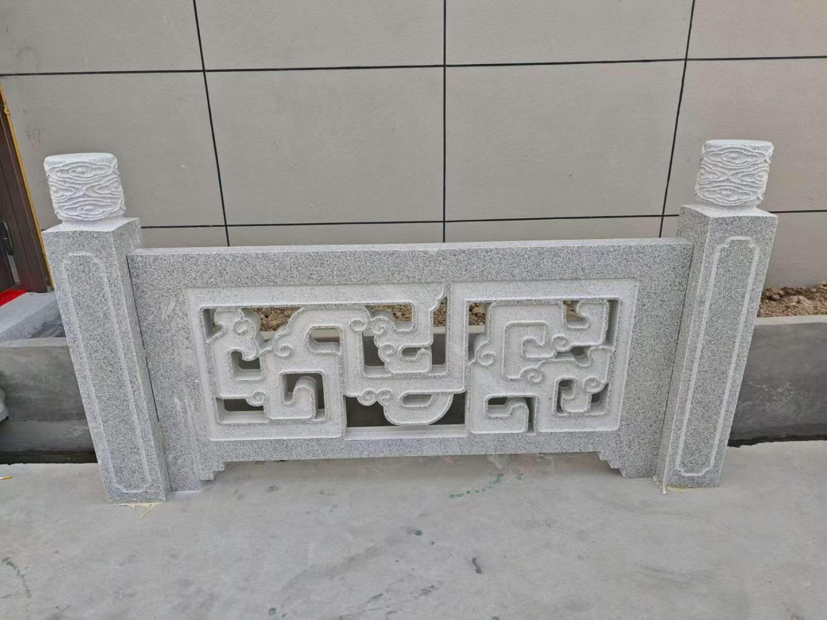 黑河芝麻白河道栏杆 桥栏杆