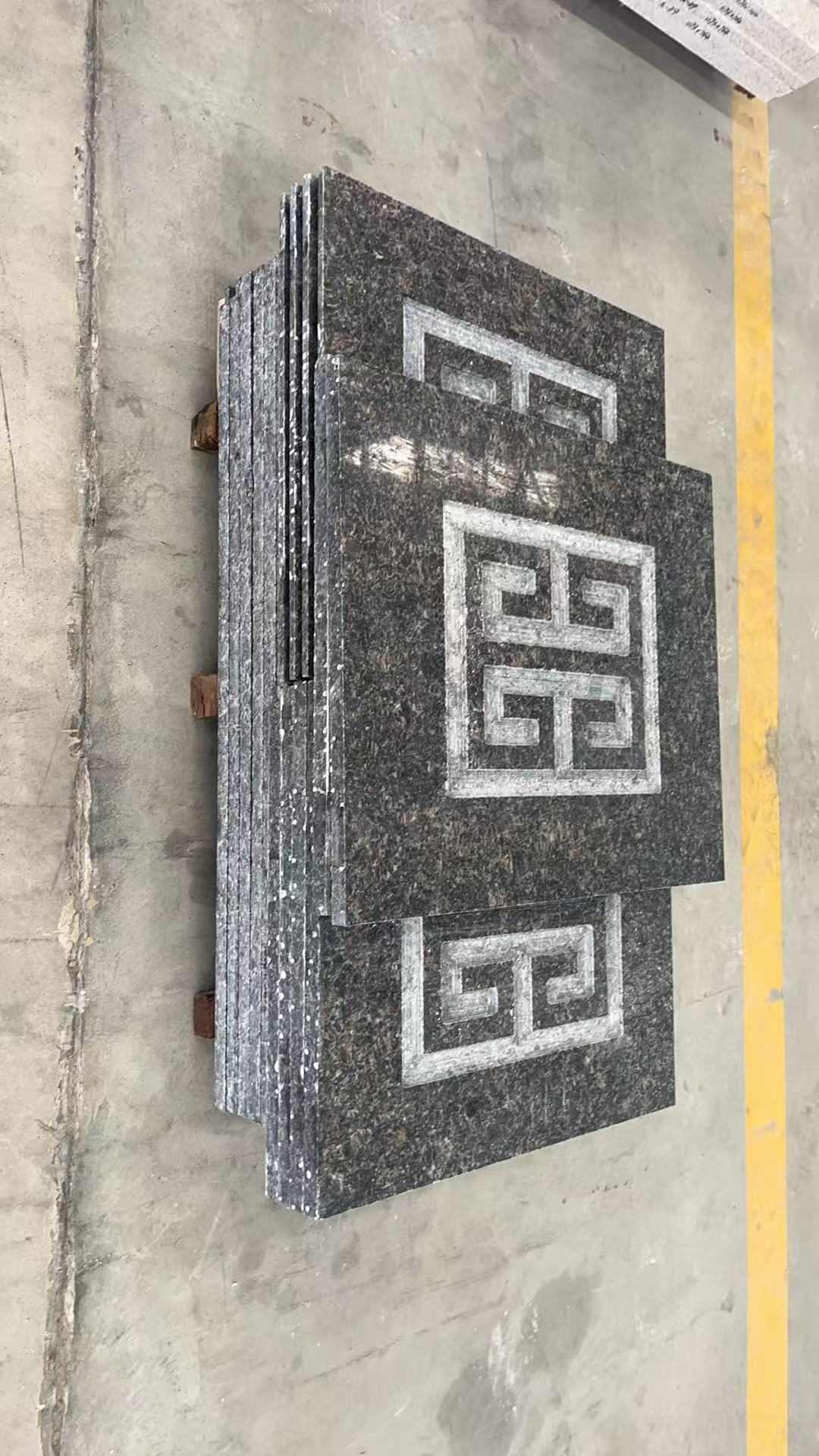 黑河英国棕回纹雕刻版